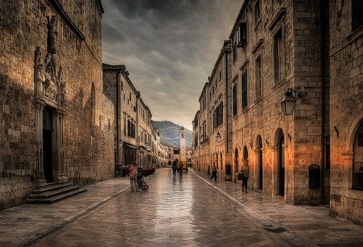 Enge Gassen in Dubrovnik