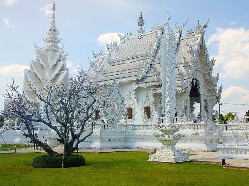 Weißer Tempel Wat Rong Khun, Chiang Rai