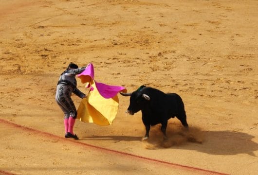 Stierkampf in Sevilla, Spanien