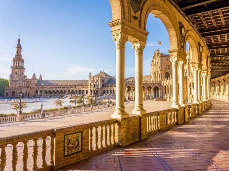Sevilla Spanische Treppe