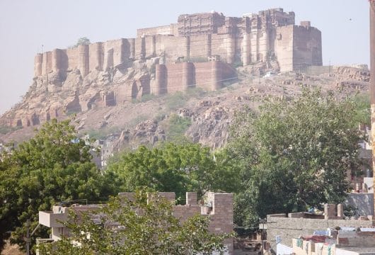 Das Mehrangarh Fort in Jodhpur