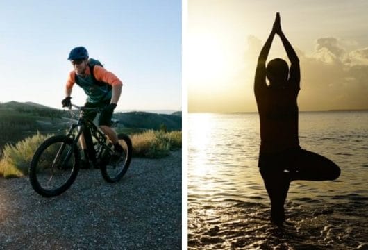 Yoga & E-Bike 