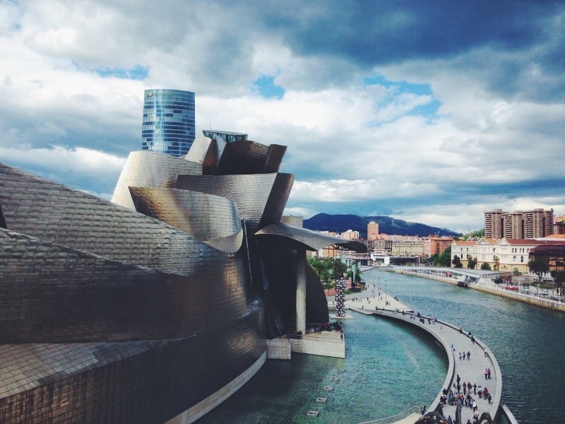 Panorama Guggenheim Museum, Bilbao