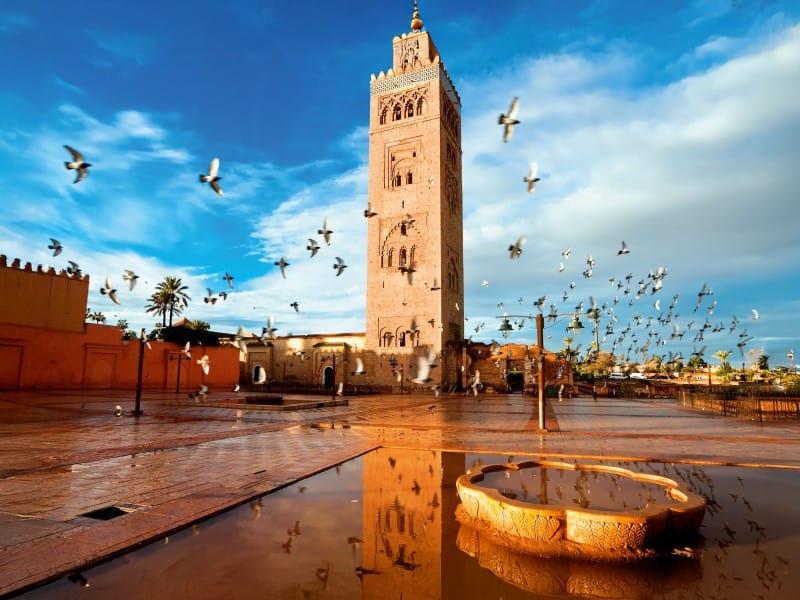 Koutoubia Moschee, Marrakesch
