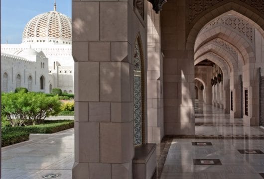 Inside Sultan Quabus Moschee, Muscat
