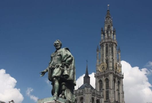 Rubens auf Groenplaat, Antwerpen