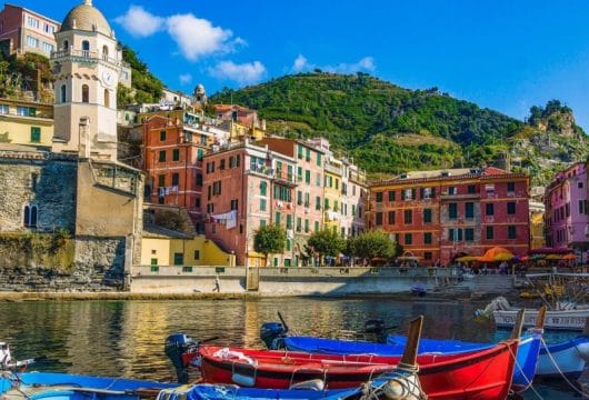 Italien-Ligurien-Cinque Terre-Hafen