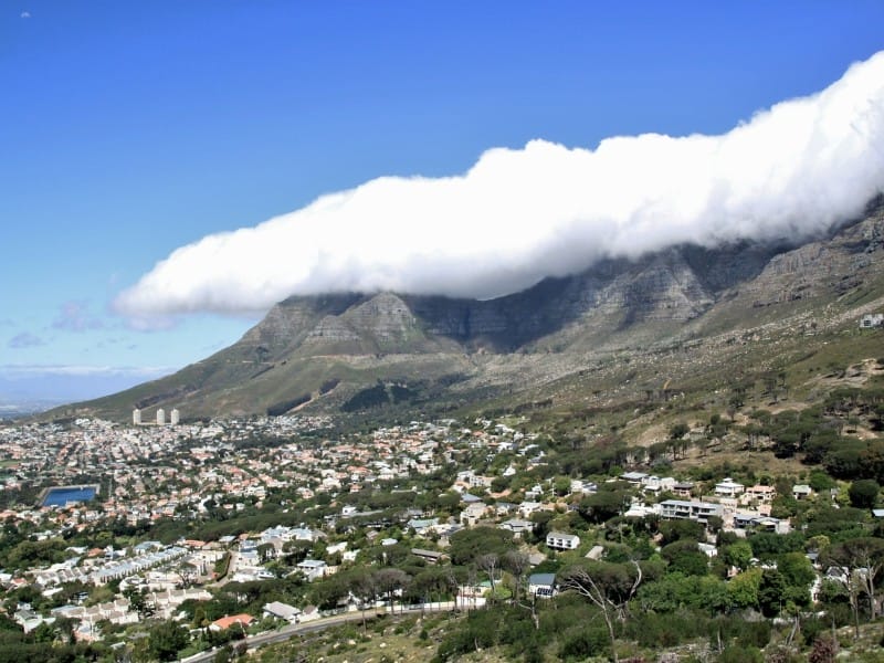 Tafelberg und Kapstadt
