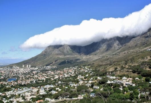 Tafelberg und Kapstadt