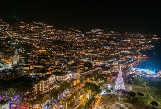 Weihnachtslichter Funchal
