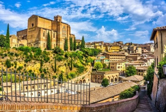 Panorama von Siena, Italien