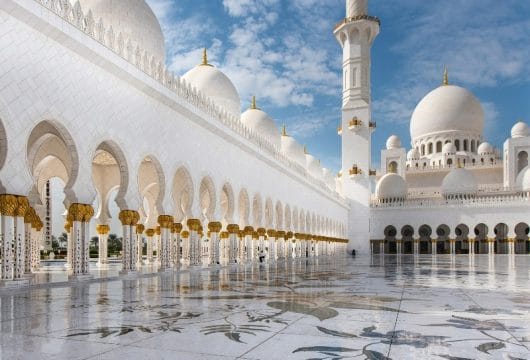 Scheich Zayid Moschee von Innen