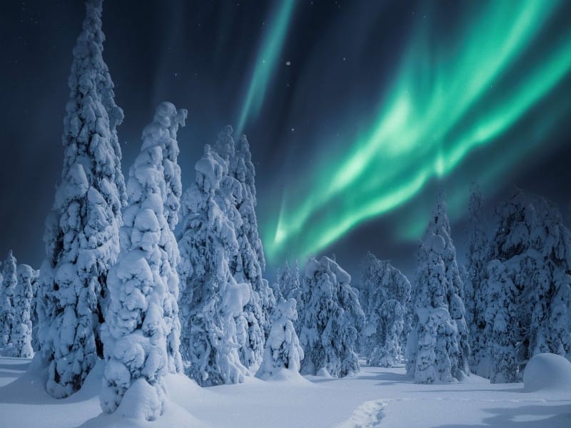 Nordlichter Finnland