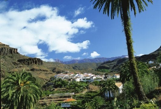 Dorf in Gran Canaria, Spanien