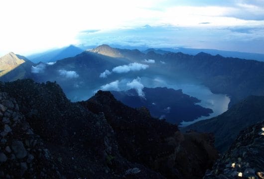 Mount Rinjani Panorama auf Lombok