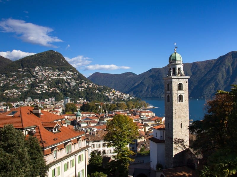 Schweiz - Malerischer Tessin vom Lago Maggiore nach Lugano