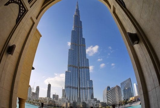 Das Burj Khalifa in Dubai