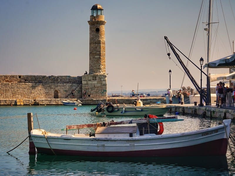 Rethymno harbour