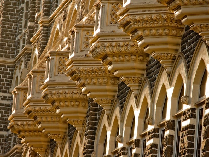 Koloniale Bauten in Mumbai