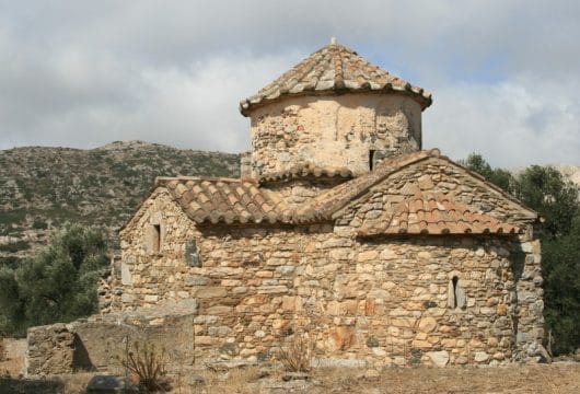 Steinhaus in Paros, Griechenland