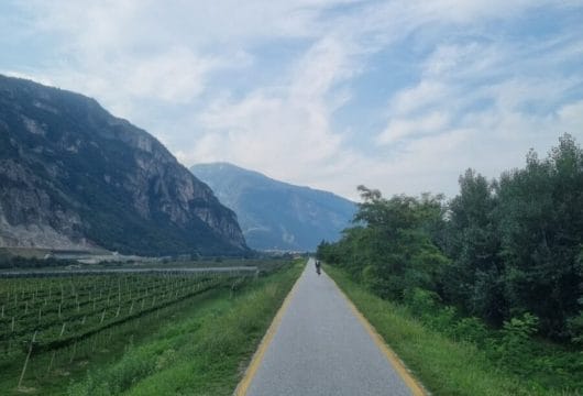 Radweg Trient - Gardasee