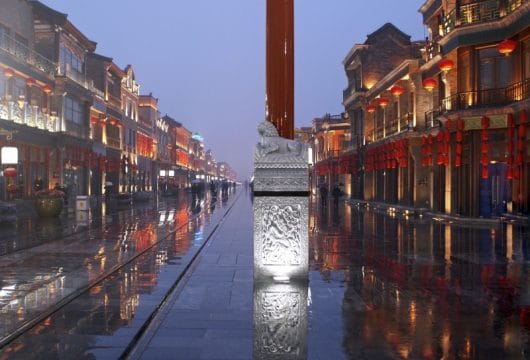 Straße in Peking