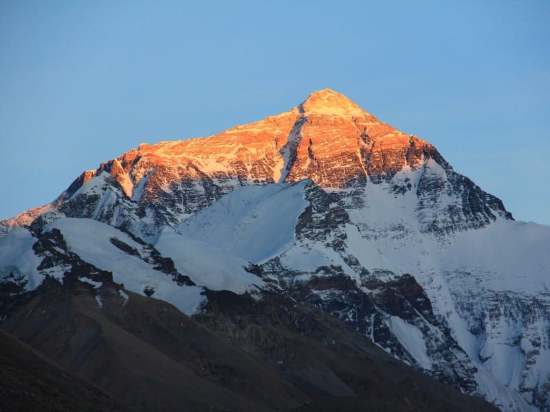 Mount Everest Sonnenaufgang