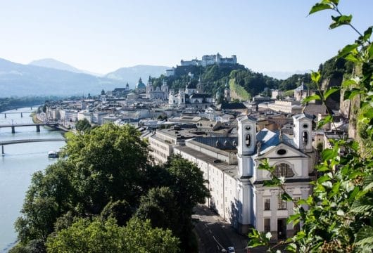 Aussicht auf Salzburg