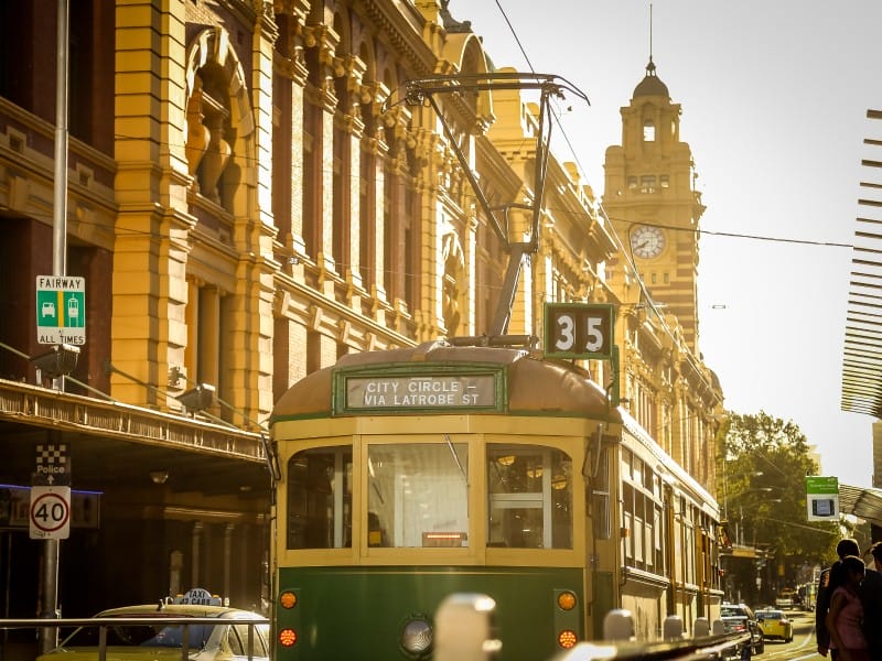 Australien_Victoria_Melbourne Tram