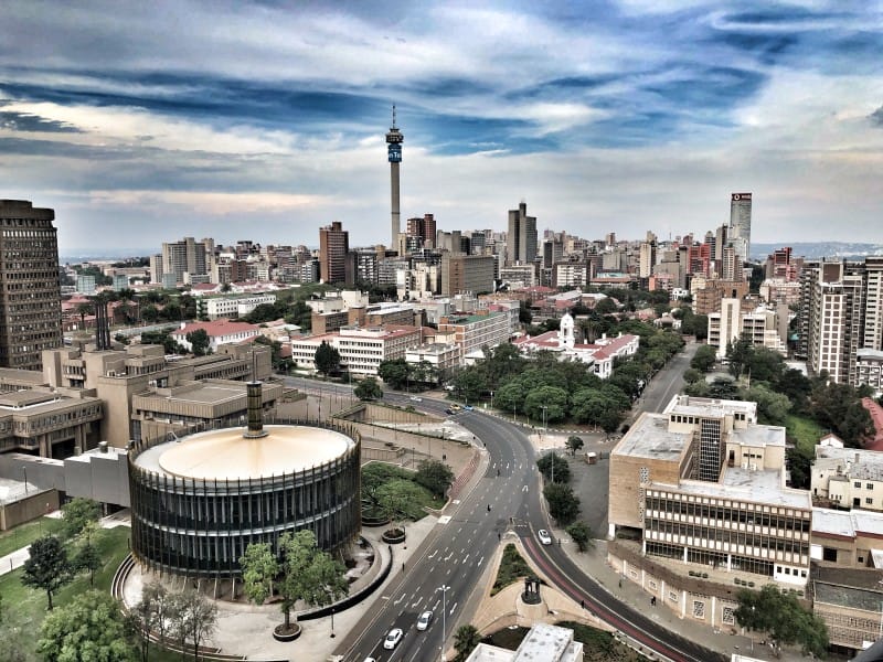 Johannesburg, City, Capital, South Afric
