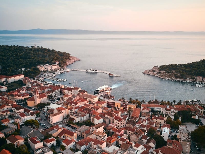 View over Makarska