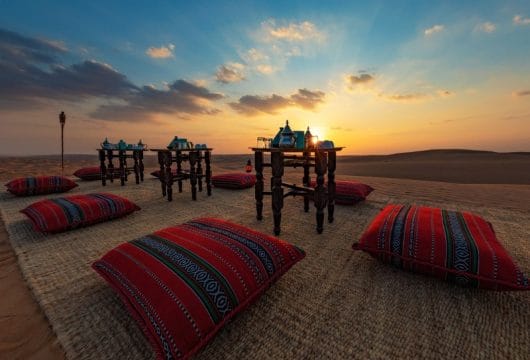 Oman 1000 Nights Camp Sundowner