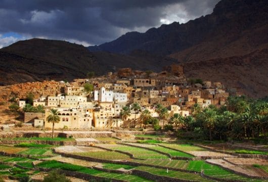 Bergdorf im Oman