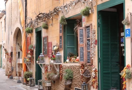 Geschäfte in der Altstadt, Mallorca