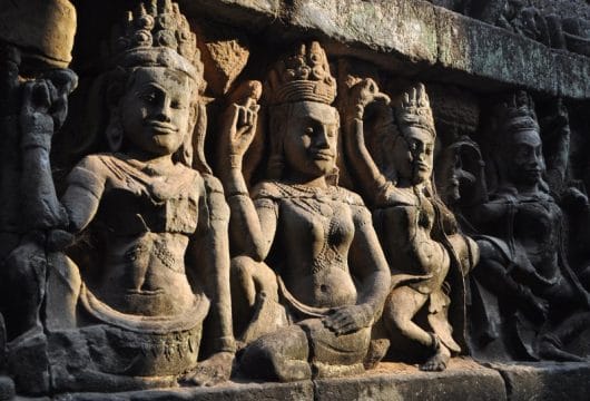 Tempelfresken Angkor