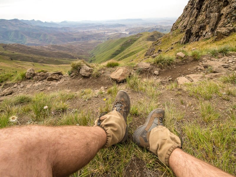 South Africa Drakensberg Witsieshoek hik