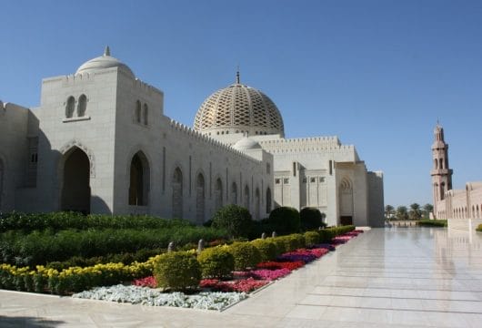 Große Sultan Qabus Moschee in Muscat
