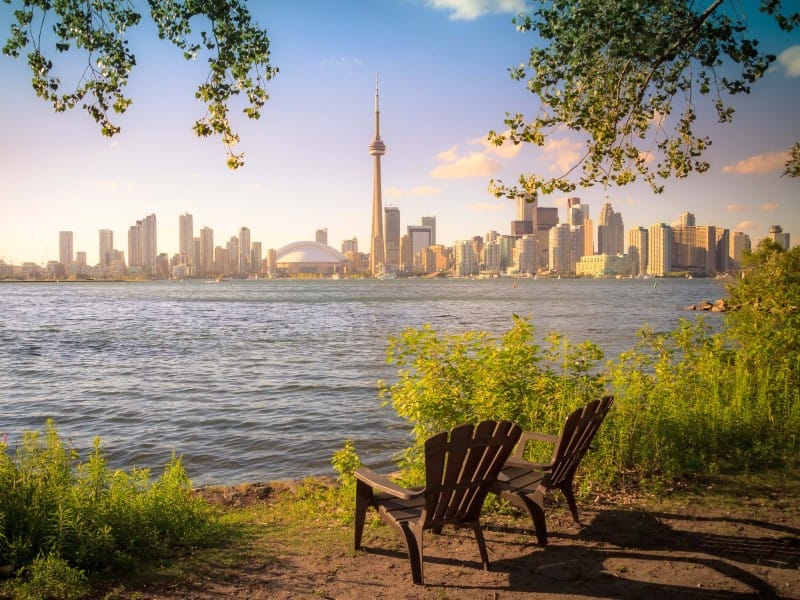 Kanada Ontario Toronto Skyline