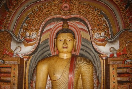 Dambulla Höhlen Buddha