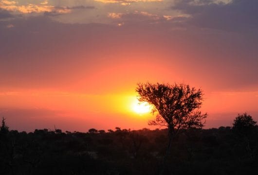 Sonnenuntergang Südafrika