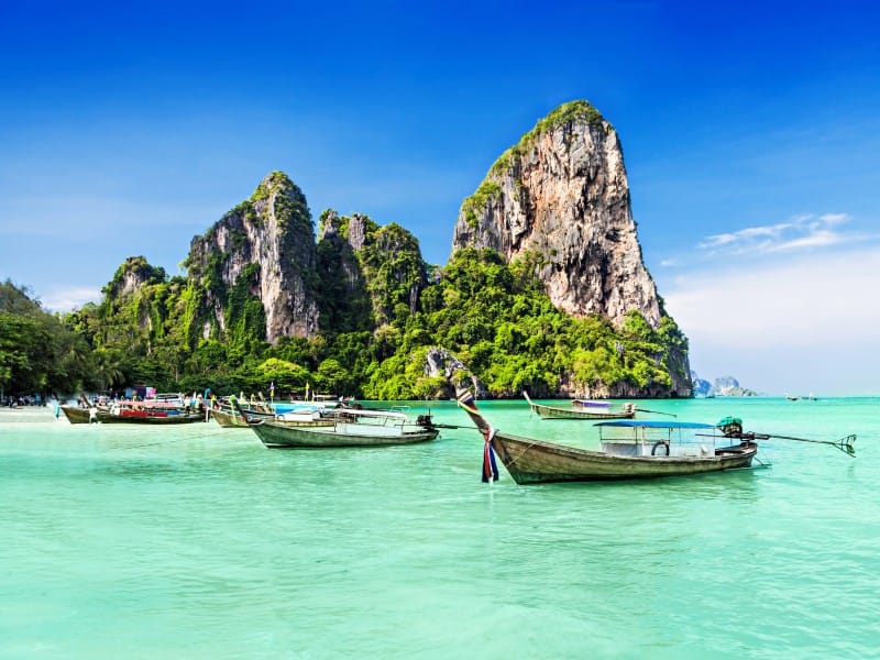 Traumhafter Golf von Thailand