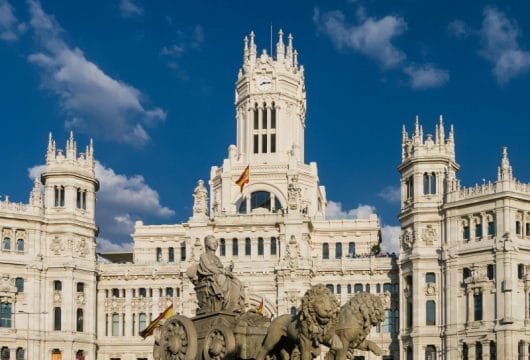Cibeles Brunnen in Madrid