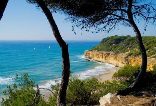 Katalonien Küste bei Tarragona
