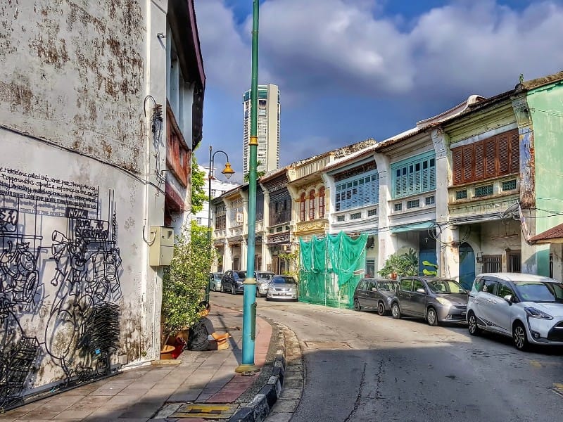 Straßen von Penang