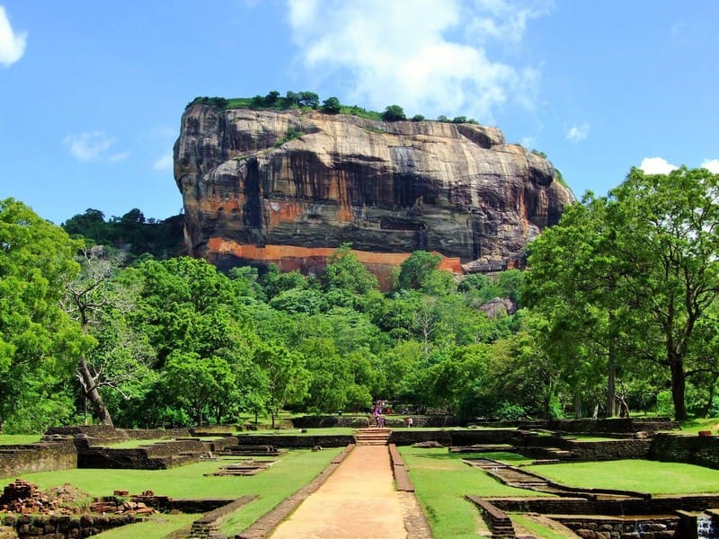 Der Felsen von Sigiriya