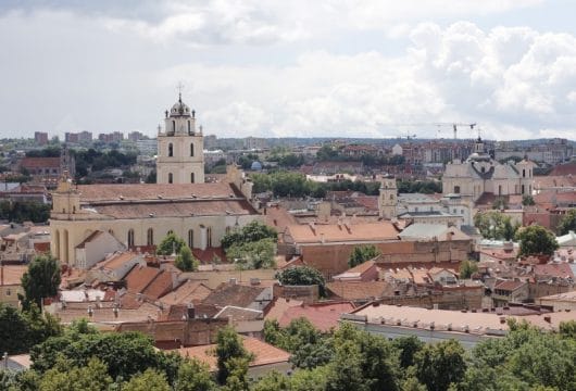 Panorama von Vilnius