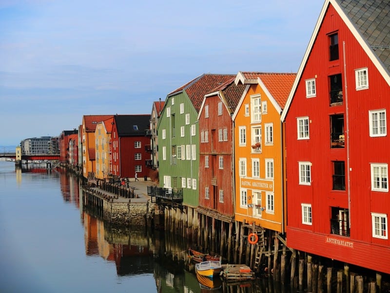 Houses in Trondheim 