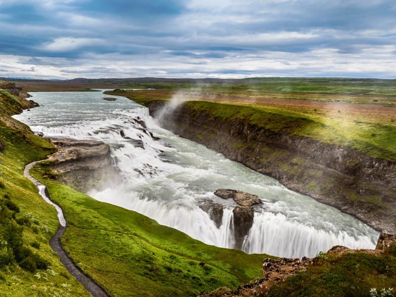 Gullfoss Waterfall