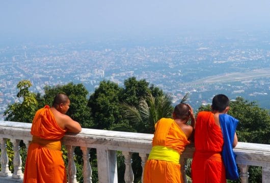 Aussicht vom Wat Phra That Doi Suthep