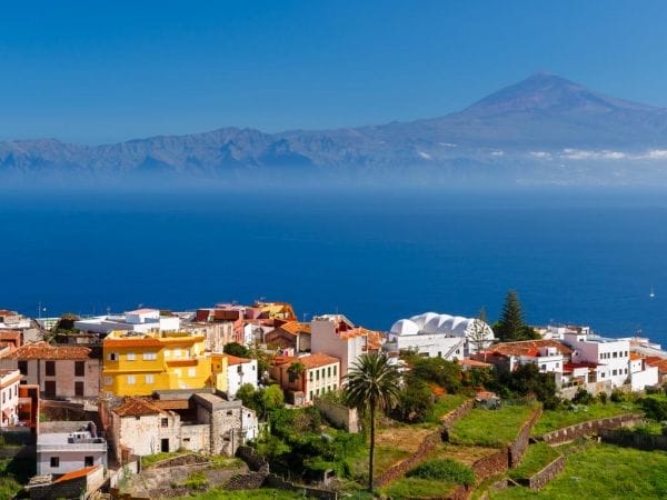 Panorama von La Gomera, Spanien